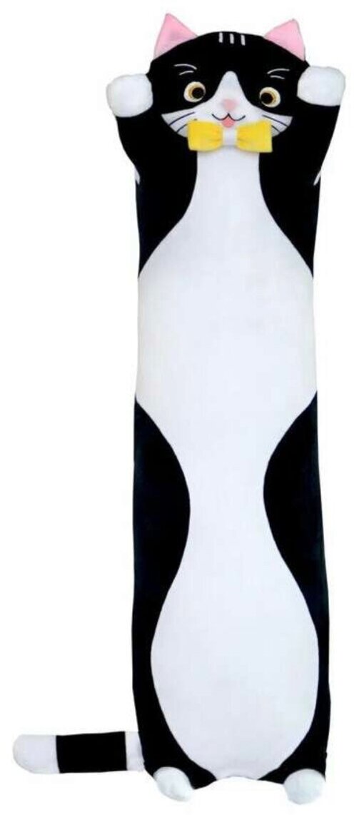Игрушка-подушка Кот Батон, 90 см, черный