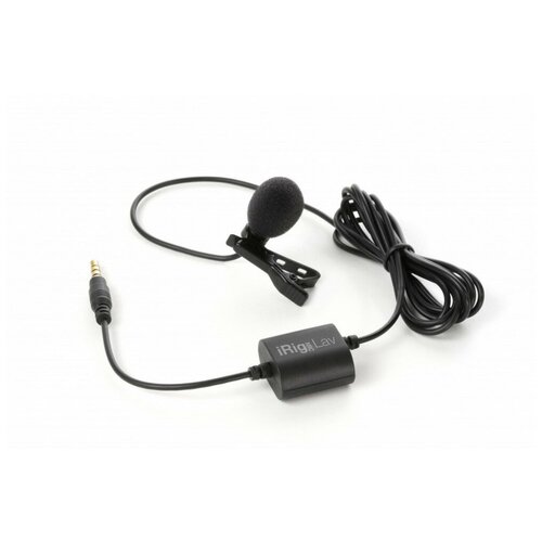 Петличный микрофон IK Multimedia iRig Mic Lav для устройств на базе iOS, Android. Длина шнура 150 см