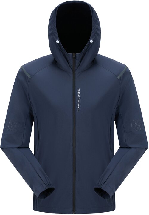 Ветровка TOREAD Mens running training jacket, размер L, синий