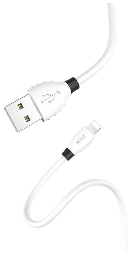 USB дата кабель Lightning, HOCO, X27, 1.2m, белый