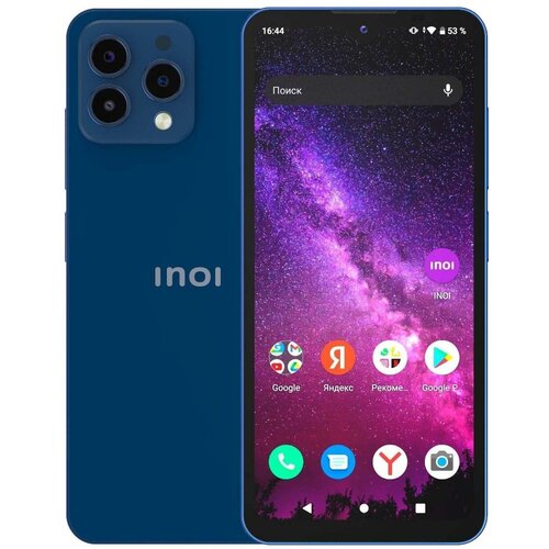 смартфон inoi 2 2021 8gb midnight blue Смартфон INOI A72 NFC 4/64 ГБ Global для РФ, Dual nano SIM, Midnight blue