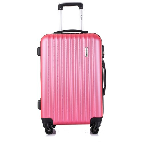 фото Чемодан l'case, bcp-12-02 krabi розовый 22"