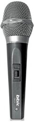 Универсальный динамический проводной микрофон BBK CM124 темно-серый