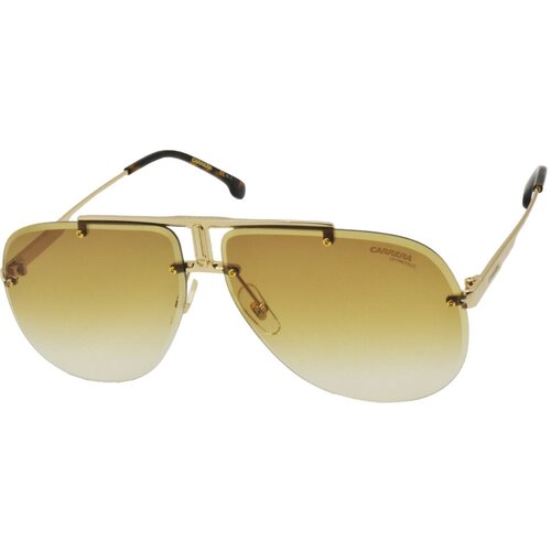 Солнцезащитные очки CARRERA, авиаторы, оправа: металл, для мужчин, золотой