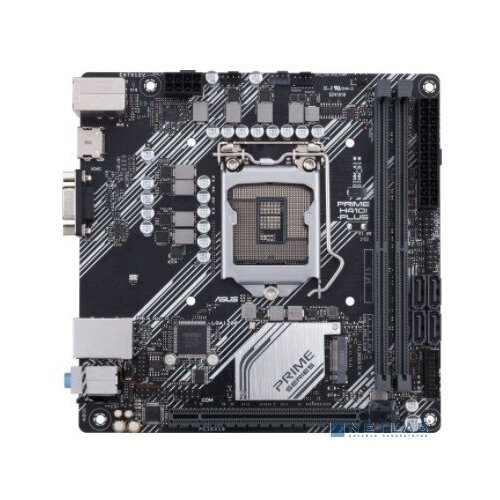 Asus Материнская плата Asus PRIME H410I-PLUS/CSM Soc-1200 Intel H410 2xDDR4 mini-ITX AC`97 8ch(7.1) GbLAN+VGA+HDMI