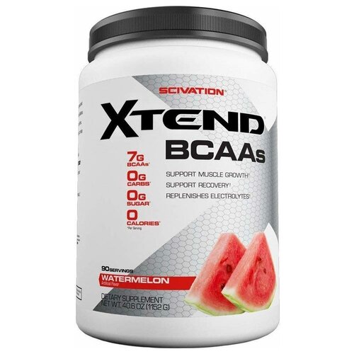 BCAA Scivation Xtend, арбуз, 1150 гр. аминокислотный комплекс scivation xtend original bcaa фруктовый пунш 435 гр