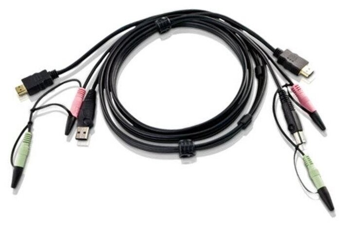 Аксессуар Aten Custom USB 2.0 HDMI KVM Cable L:1.8m