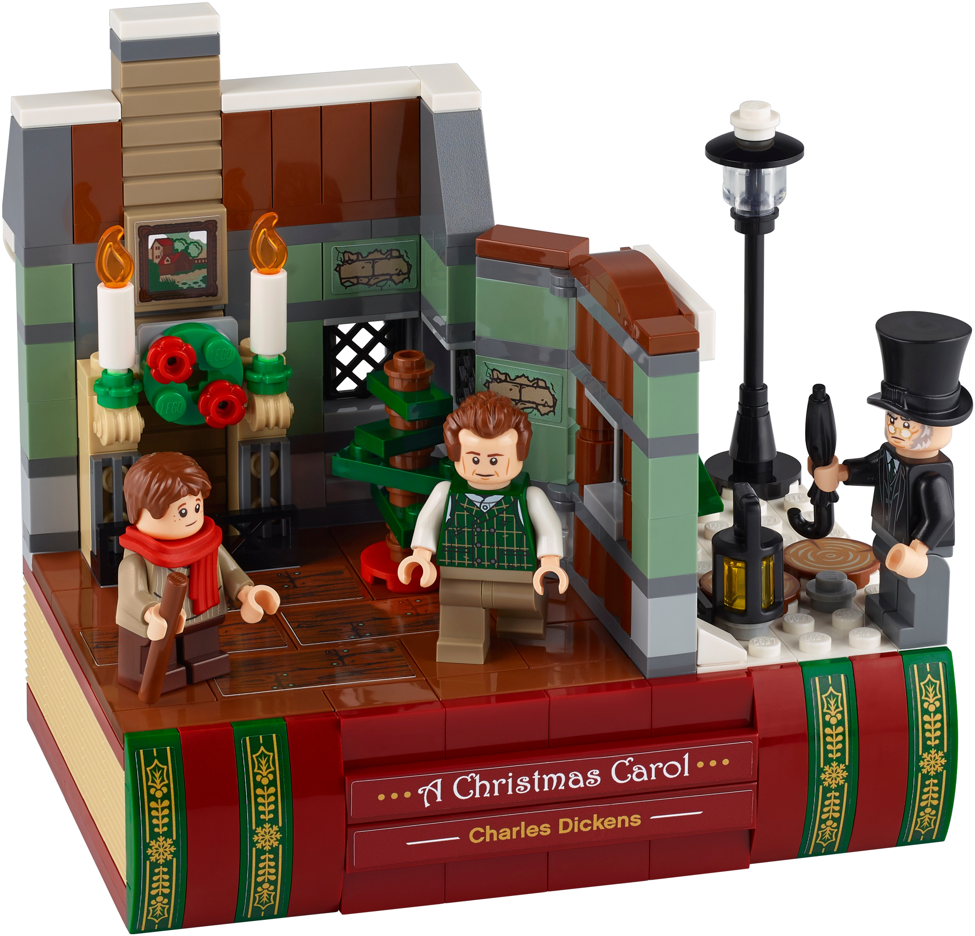 Конструктор LEGO Seasonal 40410 Дань уважения Чарльзу Диккенсу