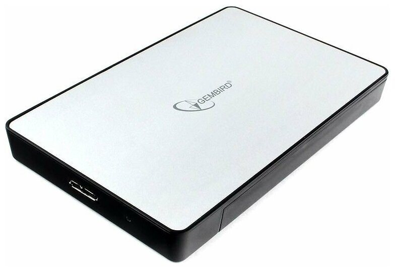 Внешний модуль Gembird EE2-U3S-31P 2,5" SATA, USB3.0, металл+пластик, серебро