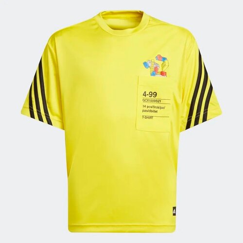 Футболка/adidas/GU1865/желтый/116