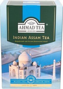 Чай черный листовой Ahmad Tea Indian Assam Tea, 200 г