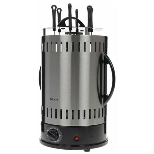 Электрошашлычница DEXP KBM-1000 серебристый 259900₽