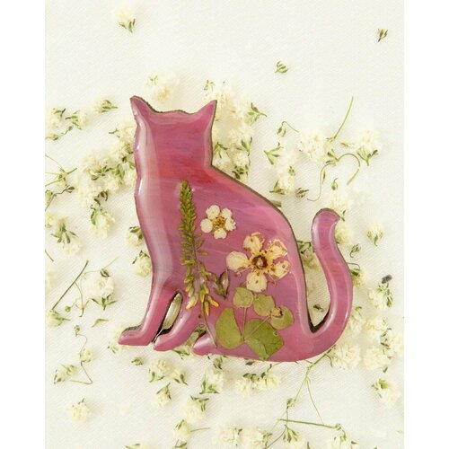 Брошь Inspiria, сиреневый