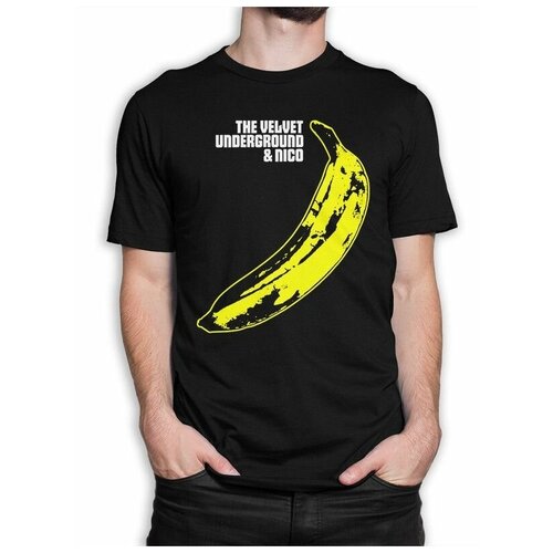 Футболка Design Heroes The Velvet Underground Мужская Черная L