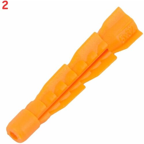 Дюбель универсальный ZUM оранжевый 5х32 мм, 50 шт (2 шт.)
