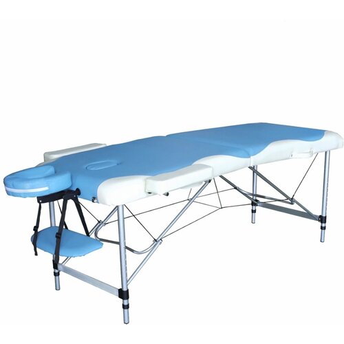 Массажный стол DfC Nirvana Elegant Deluxe голубойбежевый 22990₽