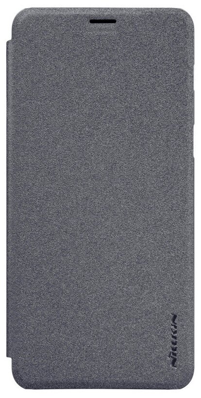 Чехол-книжка Nillkin Sparkle для Samsung Galaxy A8 (2018) серый