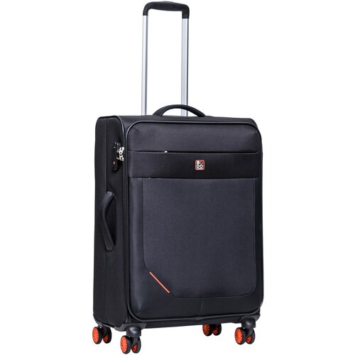 Чемодан MODO by Roncato, 73 л, размер M, черный чемодан roncato 73 л размер m красный