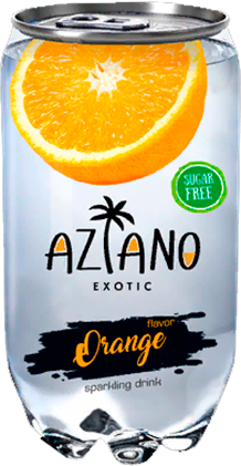 Напиток азиано без сахара со вкусом Апельсин 350мл - фотография № 7