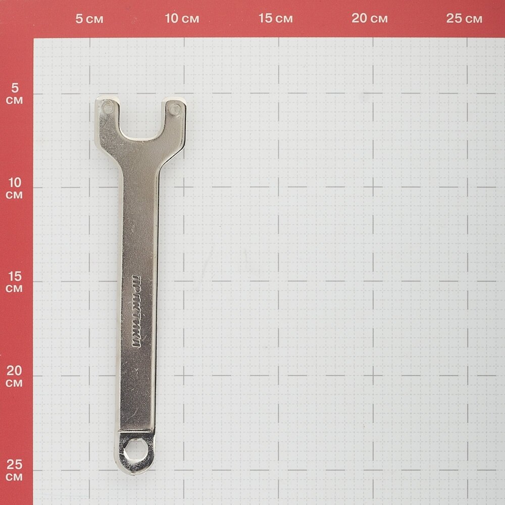 Ключ для планшайб ПРАКТИКА 35 мм, для УШМ, плоский (777-031)