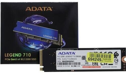 SSD диск Adata LEGEND 710 256 Гб