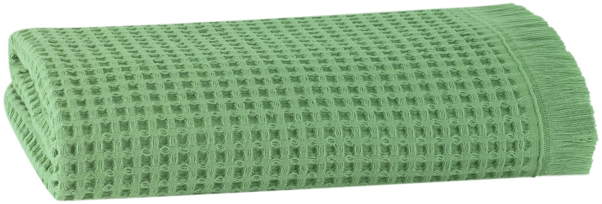 Полотенце Linens Waffle, 50х90см, 350 г/м², зеленый