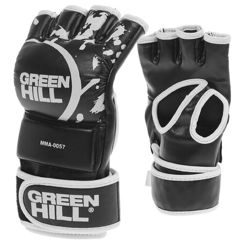 Перчатки Green hill MMA-0057  для  MMA XL черный