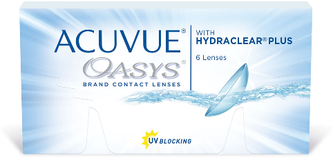 Acuvue Oasys with hydraclear plus (6 линз), 8.8, +3.25