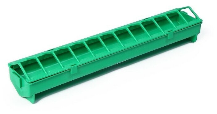 SUI Кормушка-поилка для бройлеров, 24 ячейки, лотковая, пластик, цвет микс