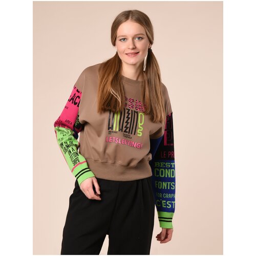 фото Худи cascatto, размер one size, коричневый