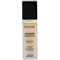 Крем тональный для лица `EVELINE` WONDER MATCH адаптирующийся тон 25 light beige 30 мл