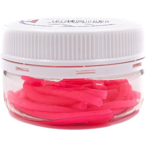 Мягкая приманка для рыбалки NyaskiClub червь Лапша Доширак 3х90 мм 07 гр СЫР Розовый 12 шт 624₽