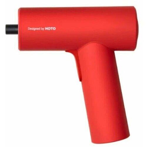 Отвертка электрическая Hoto Electric Screwdriver Gun QWLSD008 Red EU набор отверток mi cordless screwdriver dzn4019tw винтоверт аккумуляторный электроотвертка стальные биты s2 12 шт в комплекте