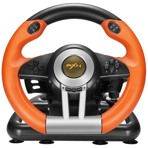 Руль Techno с педалями PS4 / XBOX One / Switch / PC PXN-V3 руль hori racing wheel apex для ps3 ps4 ps4 052e