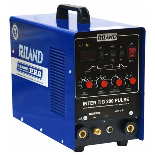 Сварочный аппарат инверторного типа Aurora INTER TIG 200 Pulse, TIG, MMA 220v tig welder tig mma argon tig control welding machine stainless steel iron igbt technology