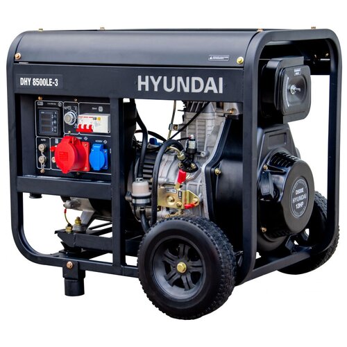 дизельный генератор hyundai dhy 6000 le 3 5500 вт Дизельный генератор HYUNDAI DHY-8500 LE-3, (7200 Вт)