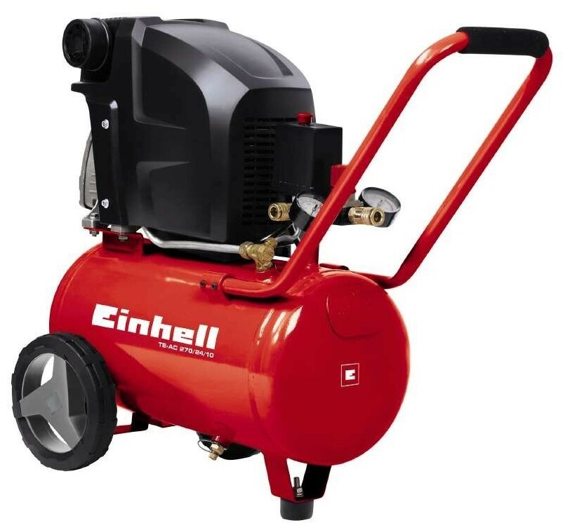 Компрессор масляный Einhell TE-AC 270/24/10 24 л 1.8 кВт