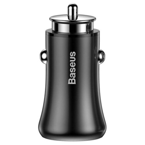 фото Зарядное устройство baseus gentleman series 2xusb 4.8a black ccall-gb01 906052