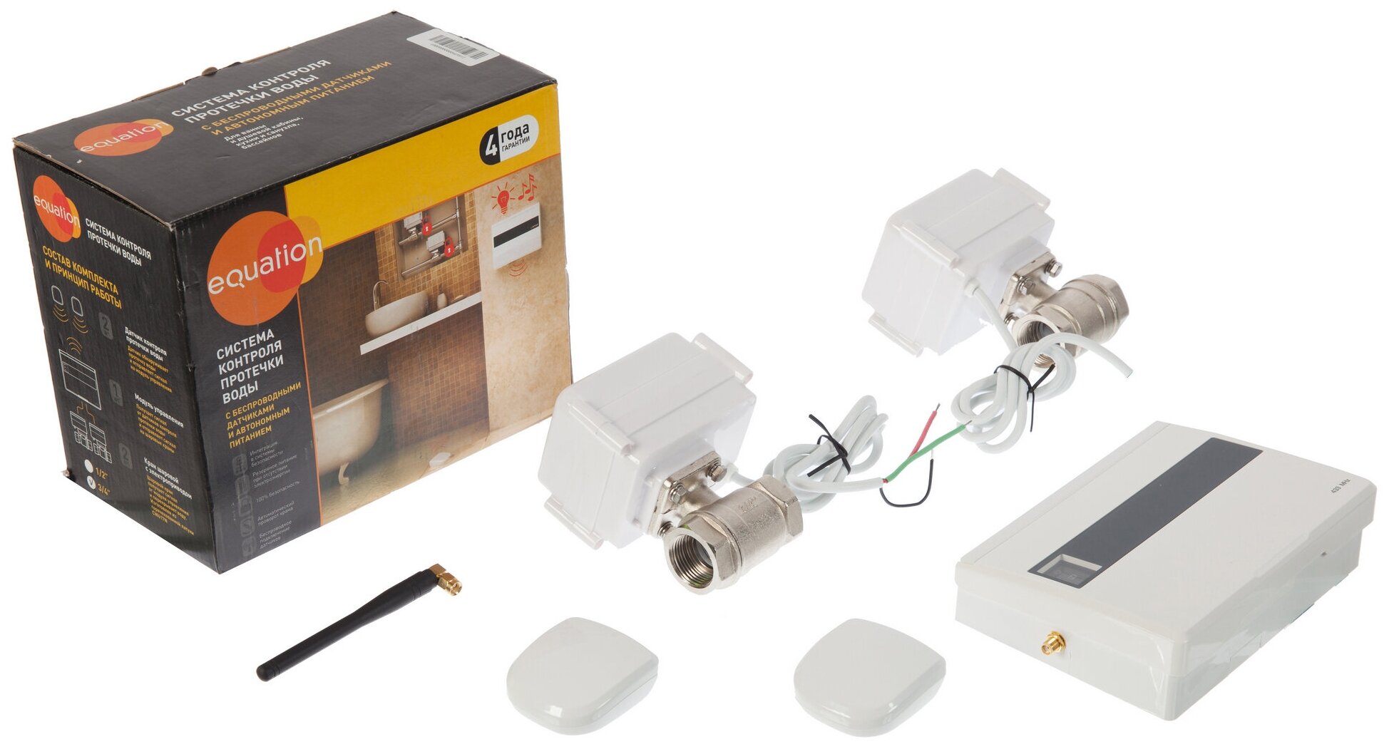 Система контроля протечки воды беспроводная Equation, 3/4 дюйма