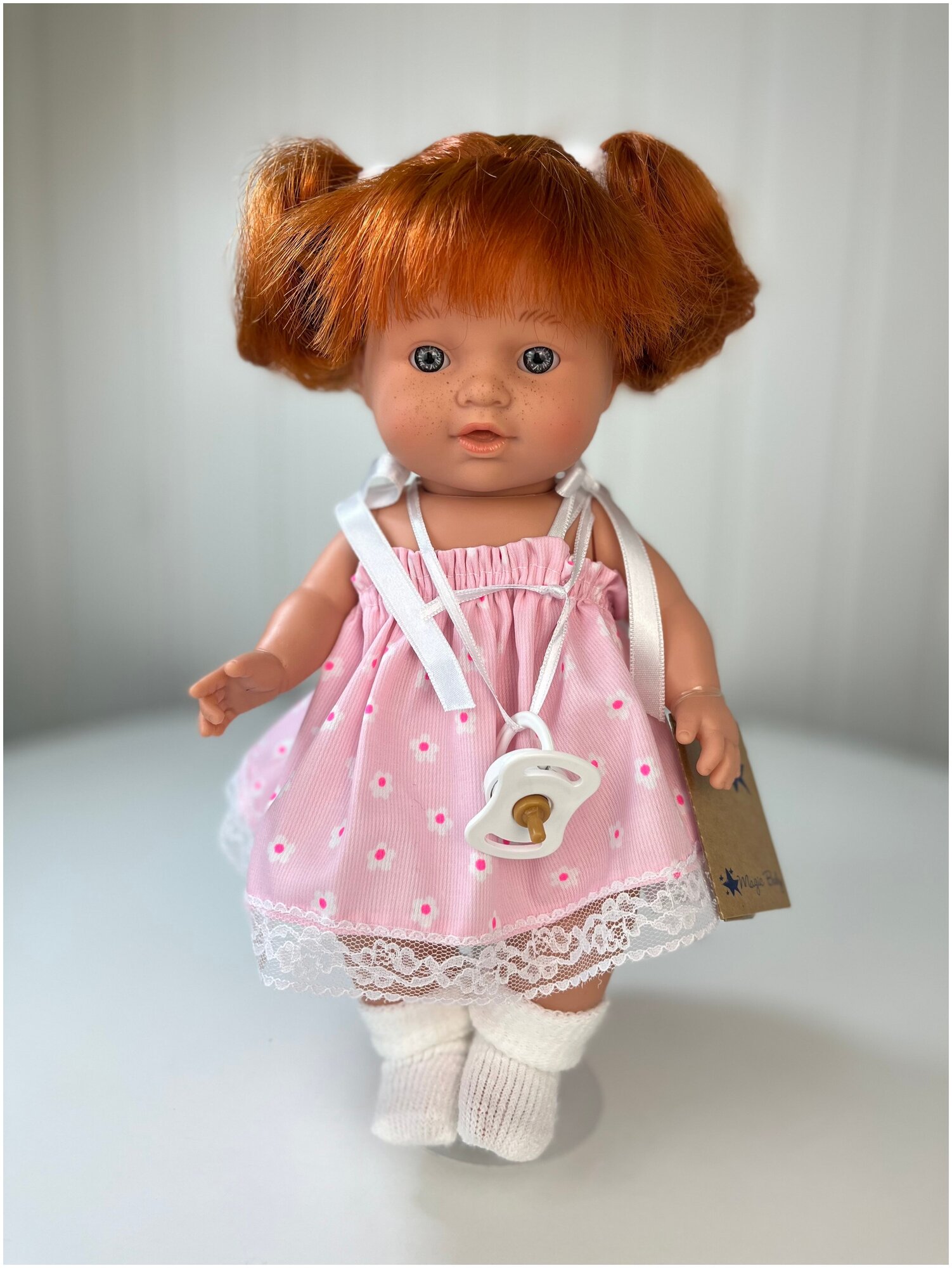 Кукла-пупс Lamagik, девочка в платье, рыжеволосая, 30 см, арт. 30000U-5