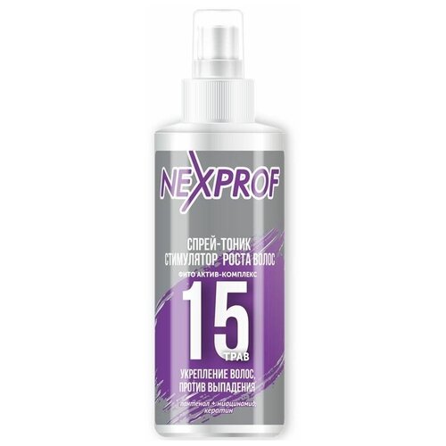 Спрей Nexprof (Nexxt Professional) Spray-Tonic Hair Growth Stimulator , 100 мл спрей для роста волос likato professional spray for hair growth 100 мл