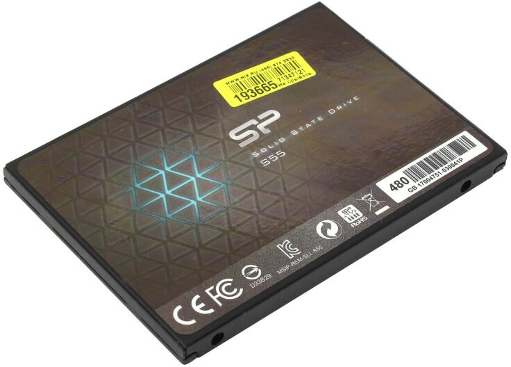 SSD накопитель SILICON POWER Slim S55 480Гб, 2.5", SATA III - фото №17