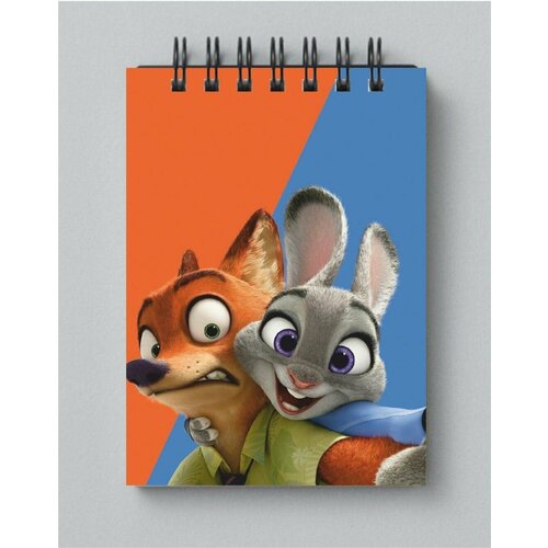 Блокнот Зверополис - Zootopia № 1 printio блокнот зверополис