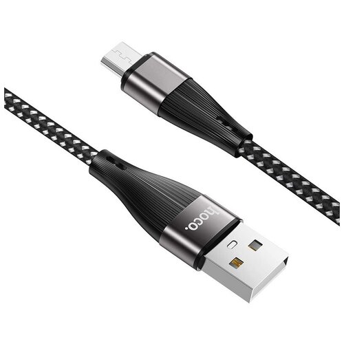 USB Кабель Micro, HOCO, X57, черный кабель usb lightning x57 1m 2 4a hoco черный