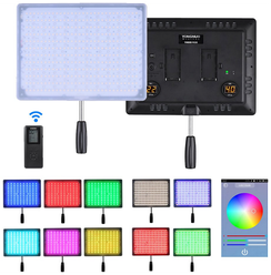Осветитель светодиодный YongNuo YN-600 RGB (5500K), SMD RGB+LED, для фото и видеокамер