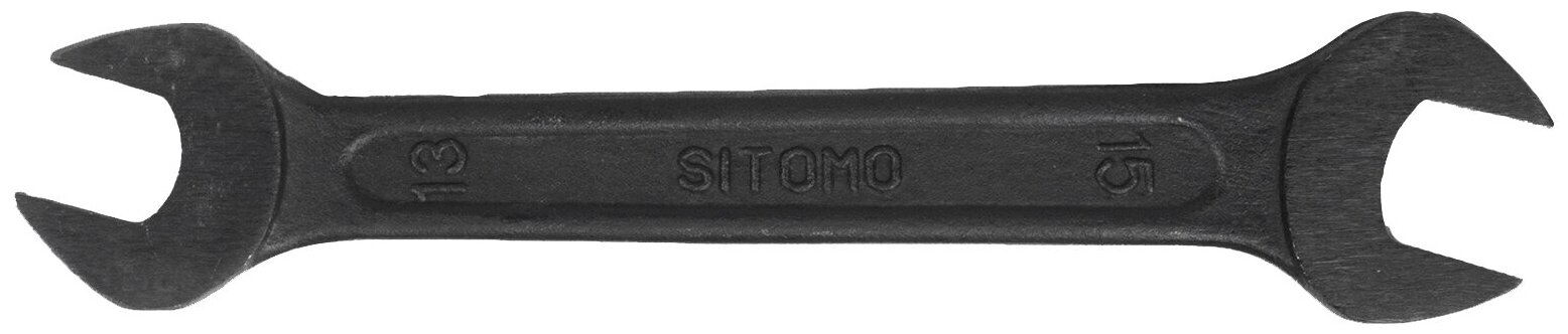 Ключ рожковый двусторонний Sitomo 13x15 мм СИТОМО - фото №1