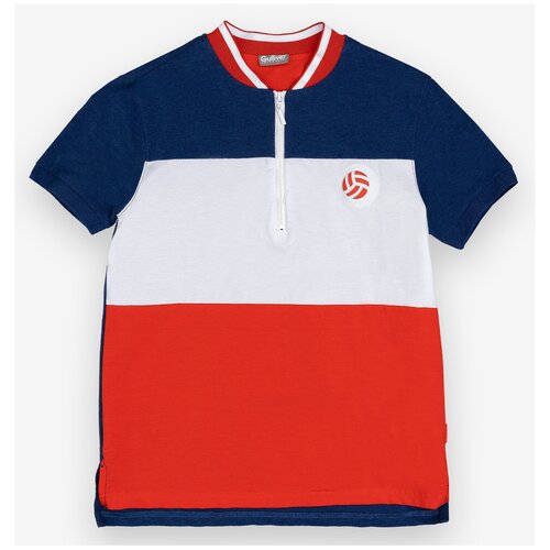 фото Футболка gulliver, размер 134, синий