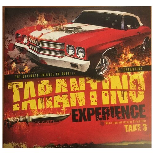 various artists the tarantino experience take 3 2lp high quality pressing red yellow vinyl The Tarantino Experience, Take 3 - сборник (2LP цветные)