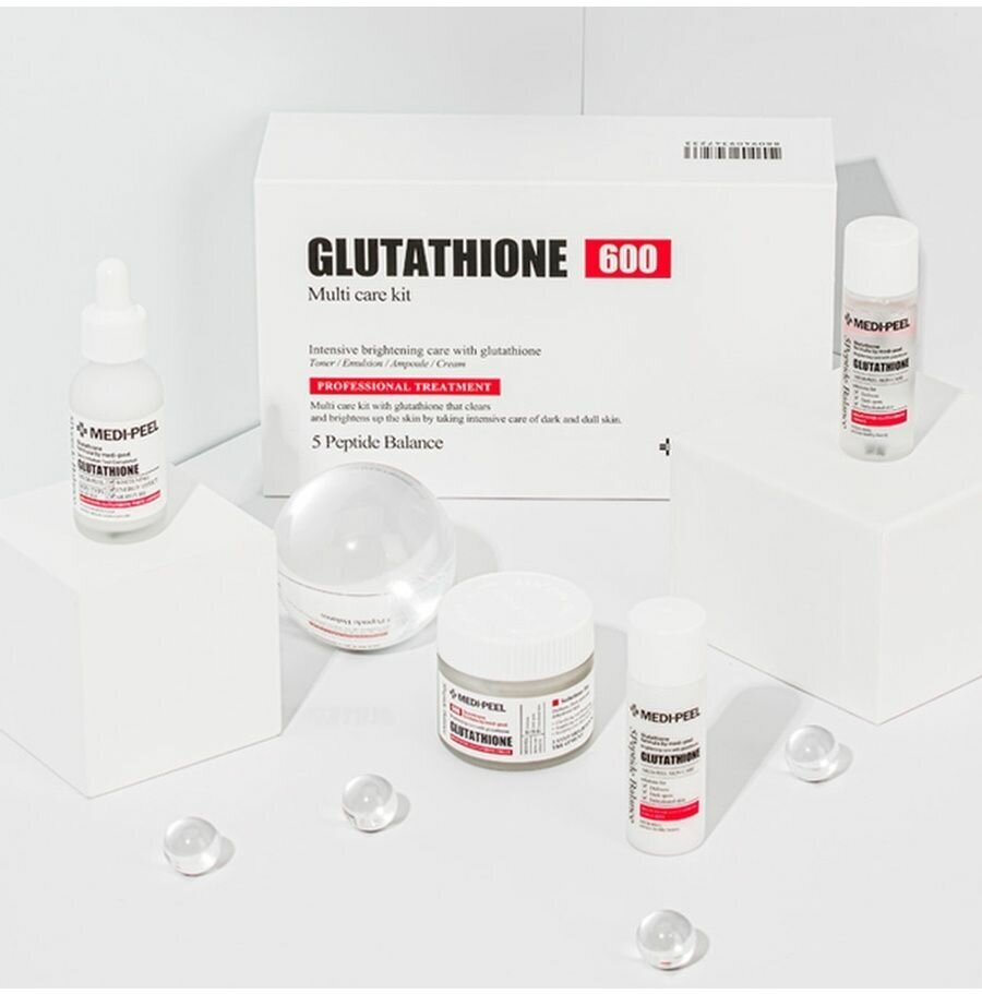 MEDI-PEEL Набор средств для осветления и выравнивания тона GLUTATHIONE 600 MULTI CARE KIT