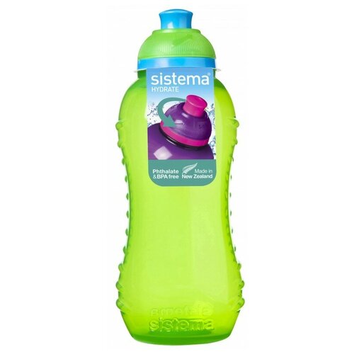 Бутылка Sistema Hydrate 780NW для воды, 330 мл, зеленый бутылка для воды sistema hydrate 600мл зеленый 730